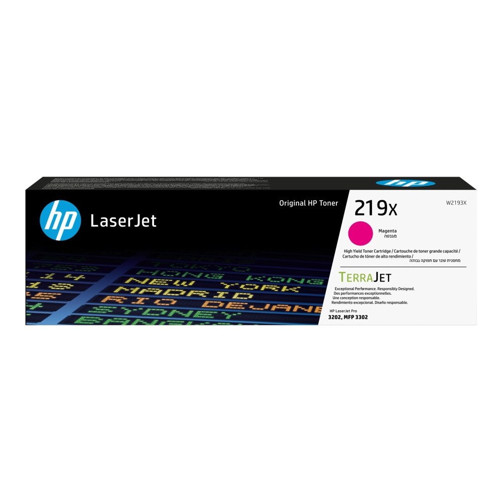 HP HP 219X - Lång livslängd - magenta - original - LaserJet - tonerkassett (W2193X)