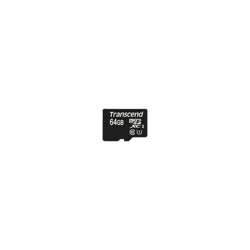 Transcend Information Transcend TS64GUSDU1 - flash-minneskort - 64 GB - SDXC UHS-I