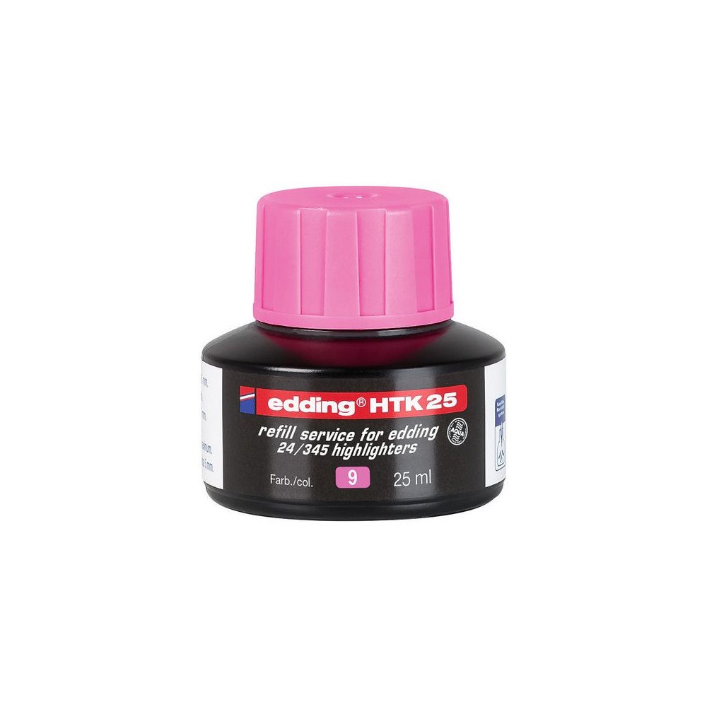 edding Refill EDDING HTK 25 rosa 25 ml
