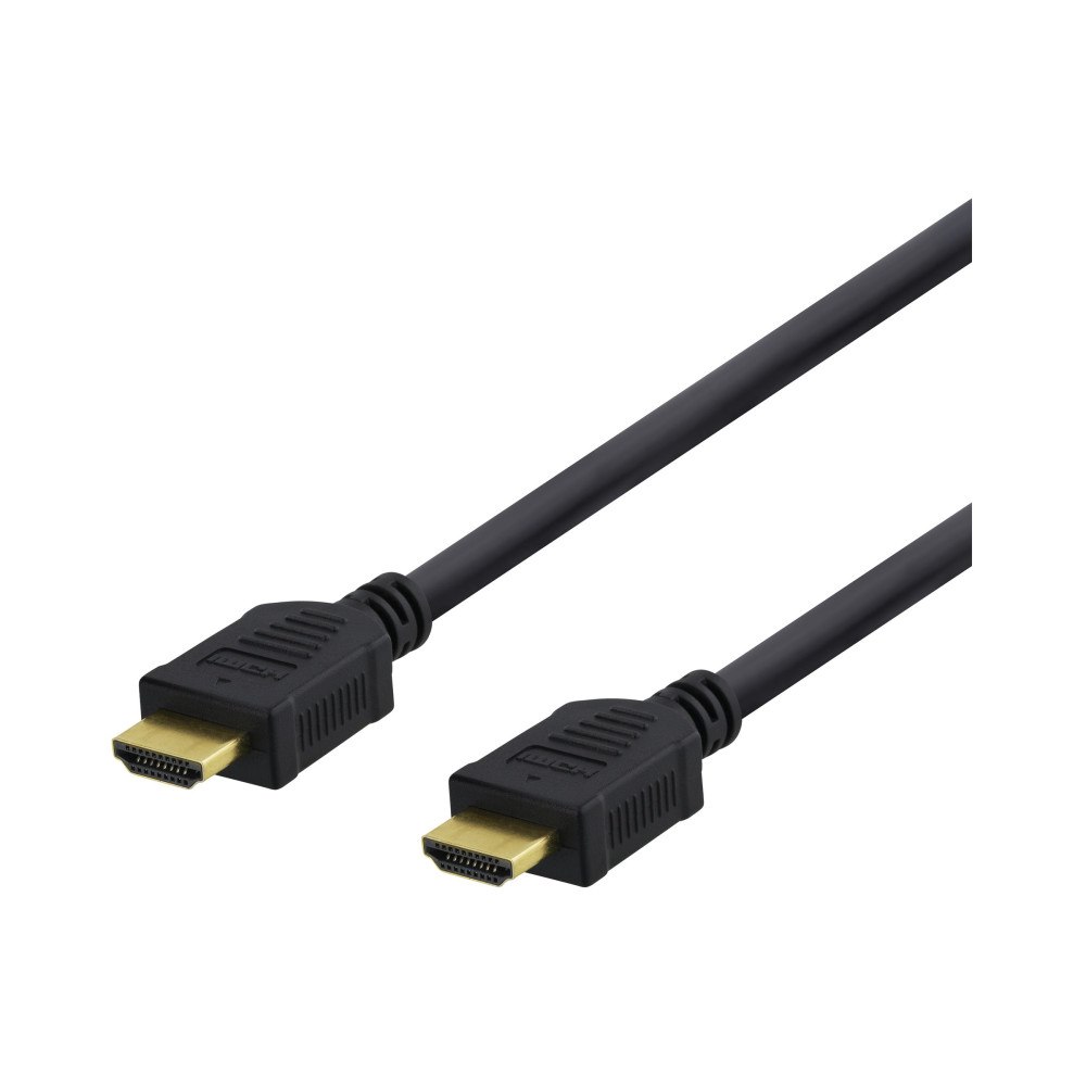 Deltaco DELTACO HDMI-1015D - HDMI-kabel med Ethernet - 1.5 m