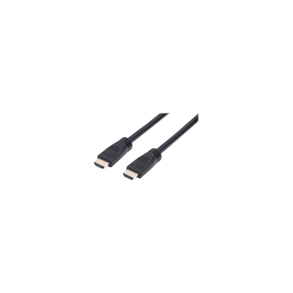 Manhattan Manhattan HDMI Cable with Ethernet (CL3 rated, suitable for In-Wall use), 4K@60Hz (Premium High Speed), 8m, Male to Male...