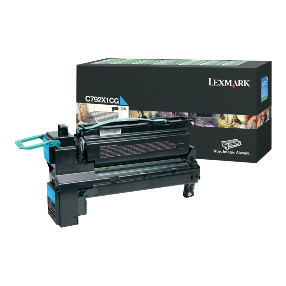 Lexmark International Lexmark - Extra lång livslängd - cyan - original - tonerkassett - LCCP, LRP