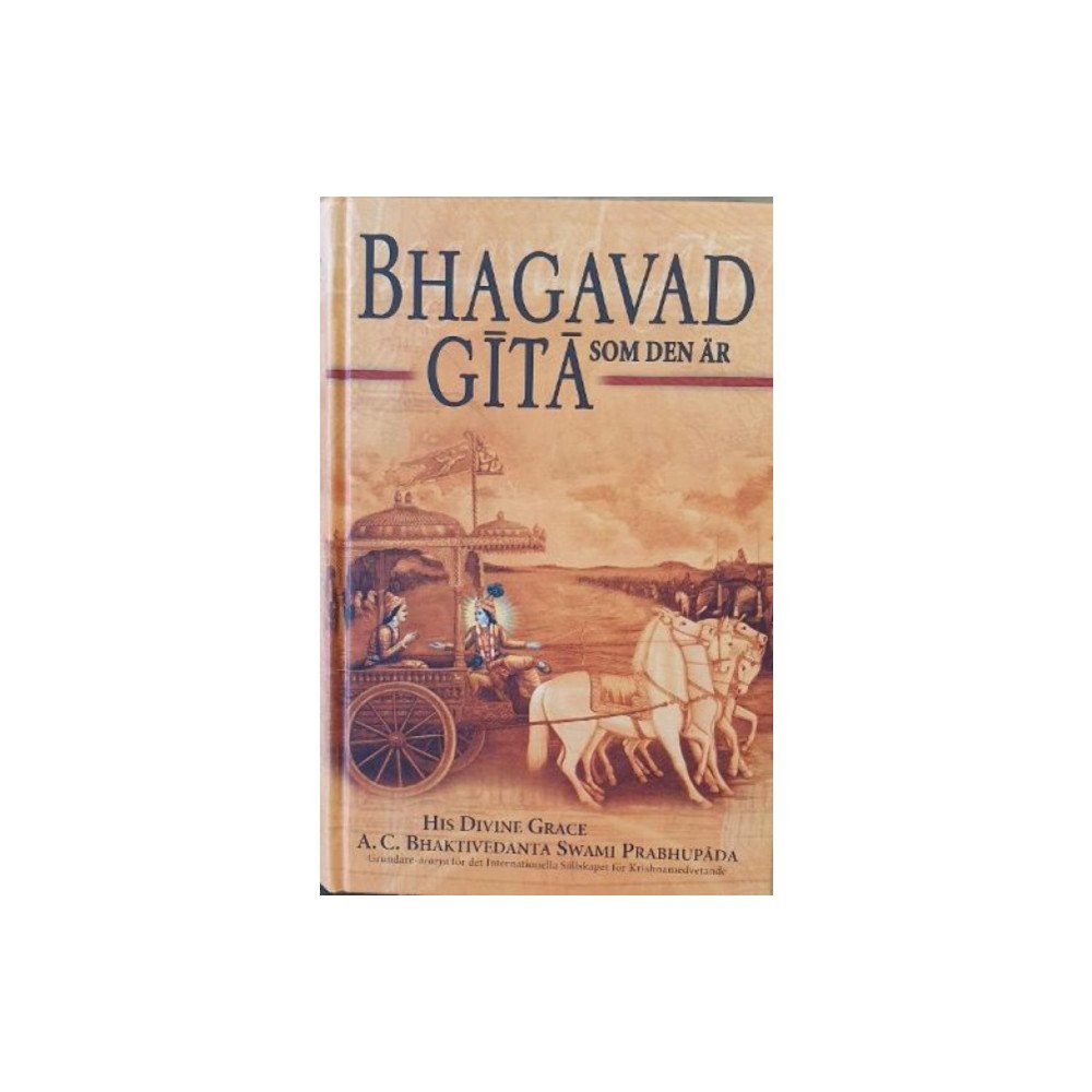 Bhaktivedanta Book Trust Bhagavad Gita Som Den Ar [Swedish language] (inbunden, eng)