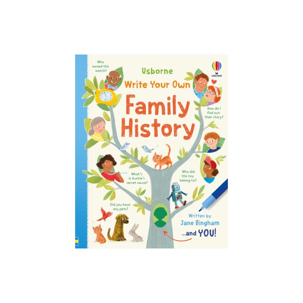 Usborne Publishing Ltd Write Your Own Family History (bok, spiral, eng)