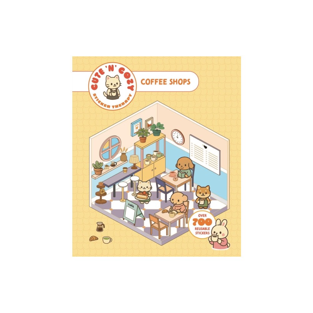 Thames & Hudson Ltd Cute 'n' Cozy Sticker Therapy: Coffee Shops (häftad, eng)