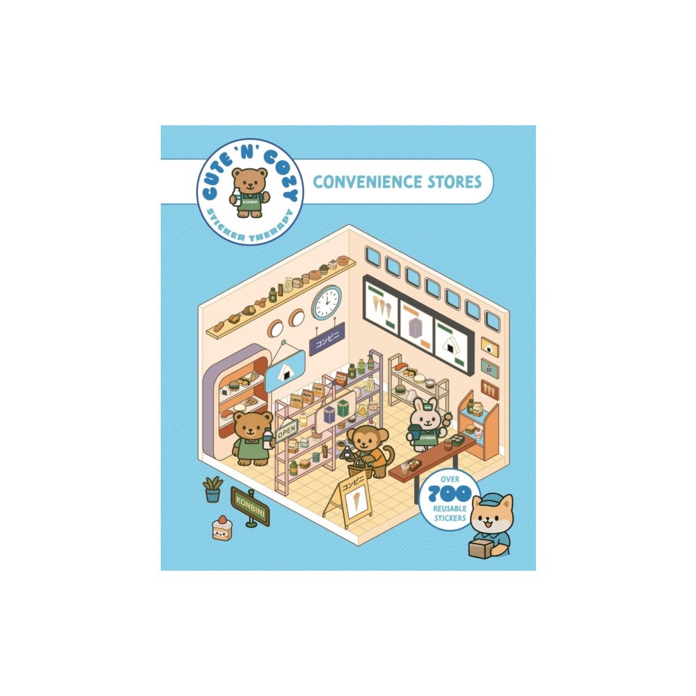 Thames & Hudson Ltd Cute 'n' Cozy Sticker Therapy: Convenience Stores (häftad, eng)