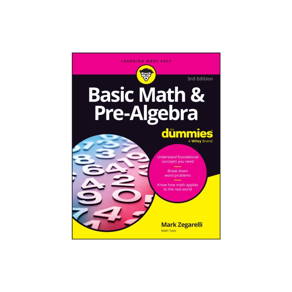John Wiley & Sons Inc Basic Math & Pre-Algebra For Dummies (häftad, eng)