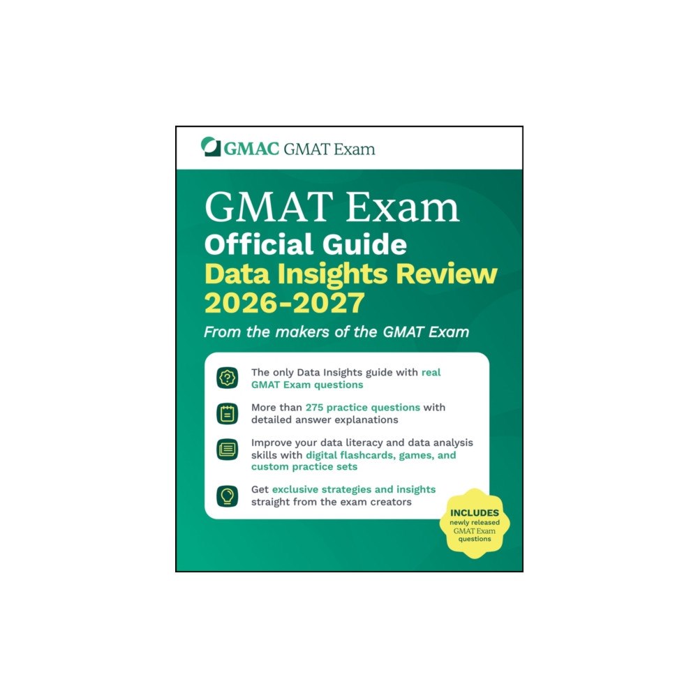 John Wiley & Sons Inc GMAT Official Guide Data Insights Review 2026 - 2027 (häftad, eng)