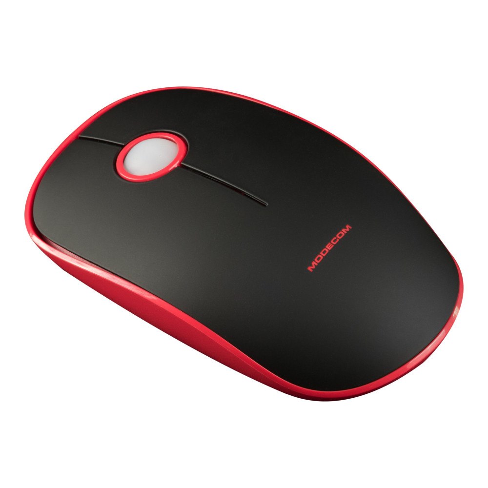 MODECOM ModeCom MC-WRM113 - mus - 2.4 GHz - svart, röd