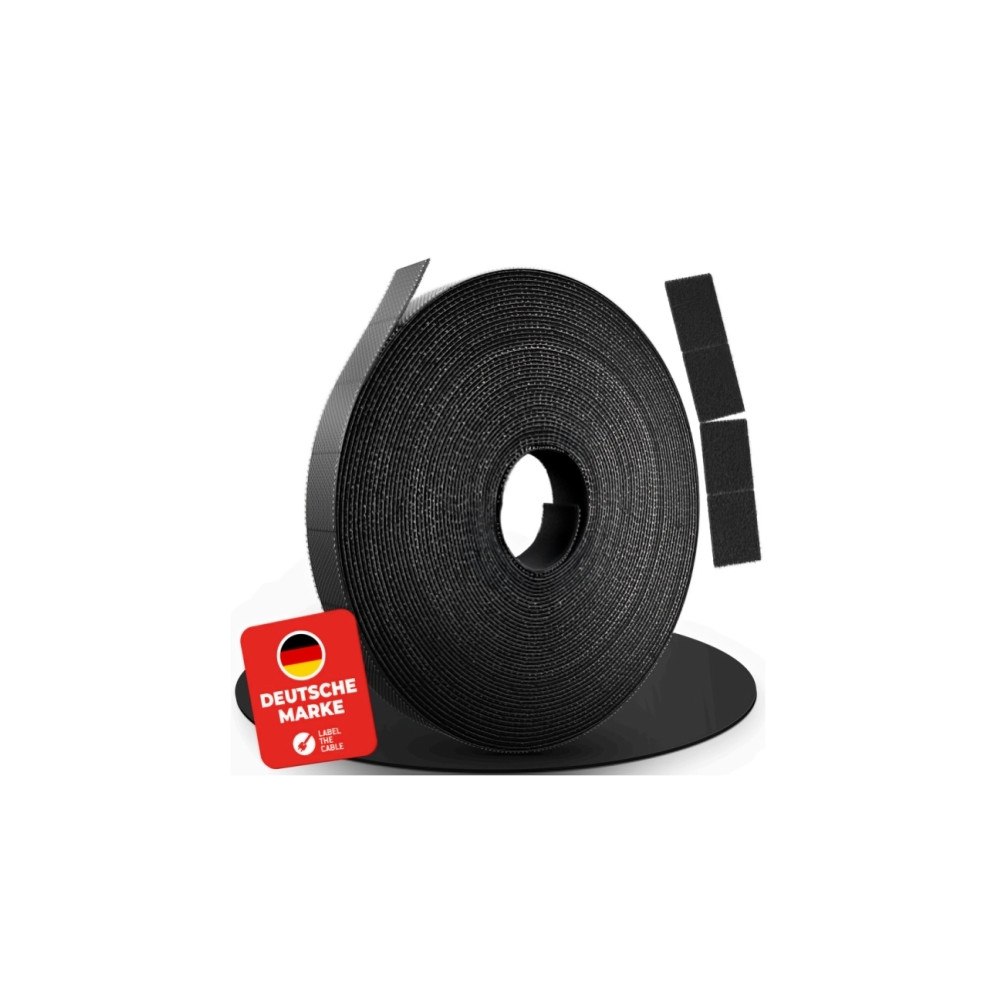 LABEL THE CABLE Label-the-cable LTC 1410-3, Kabelhanterings kit, Svart, 3000...