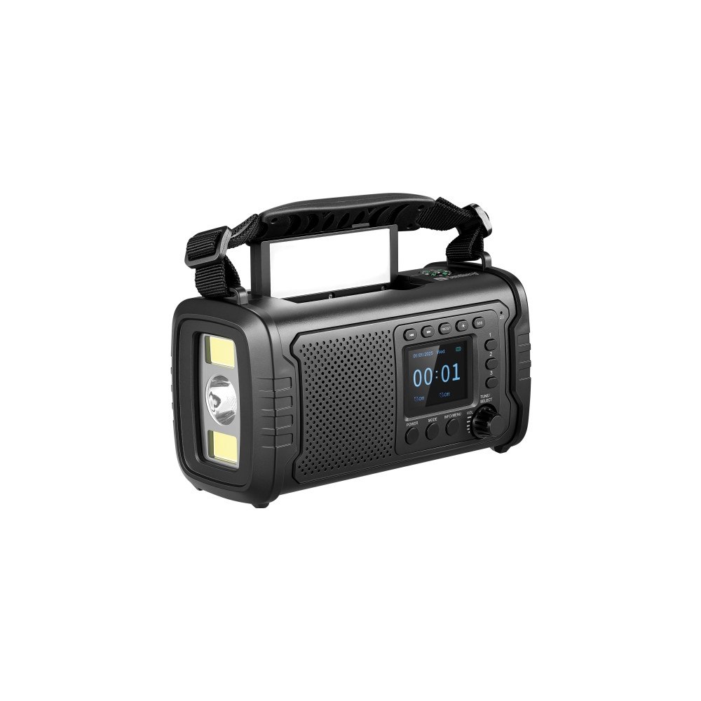 Sandberg Sandberg Active Series Survivor - bärbar DAB-radio - Bluetooth, flashminneskort