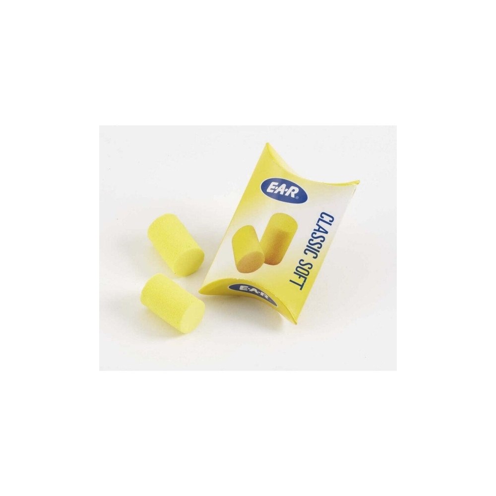 3M 3M PP-01-002, återanvändbar öronpropp, gul, 28 dB, PVC, låda