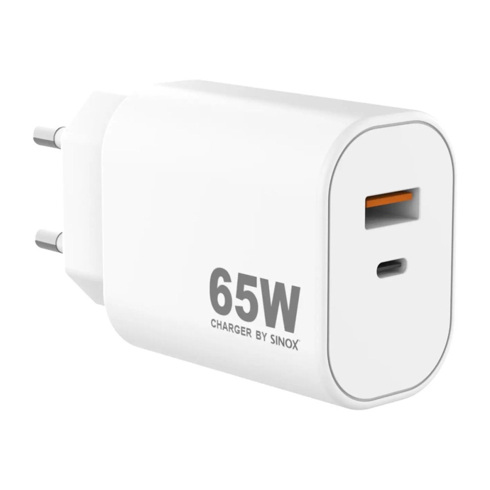 SINOX Sinox PRO strömadapter - USB-C, USB typ A - 65 watt