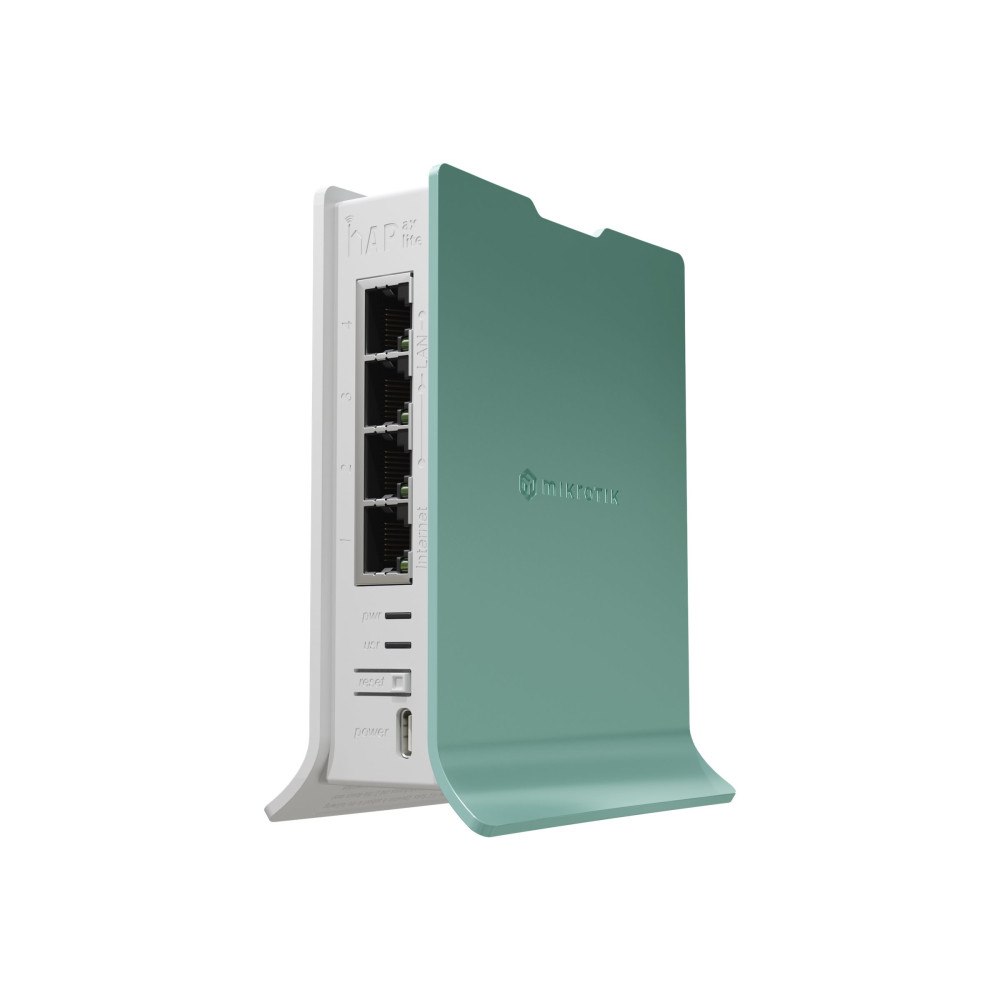 MikroTik MikroTik hAP ax lite - trådlös router - Wi-Fi 6 - skrivbordsmodell
