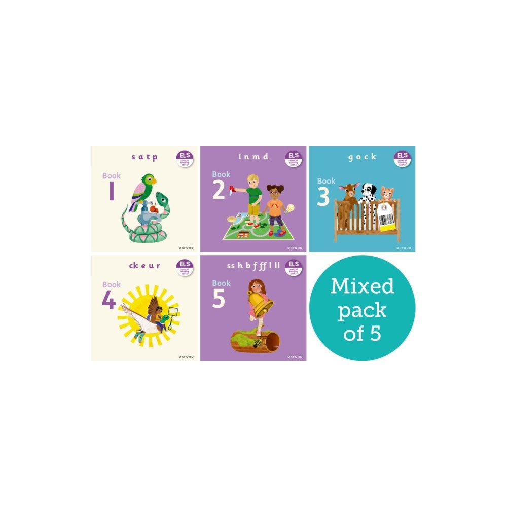 Oxford University Press Essential Letters and Sounds: Essential Blending Books: Phase 2 Class Pack (häftad, eng)