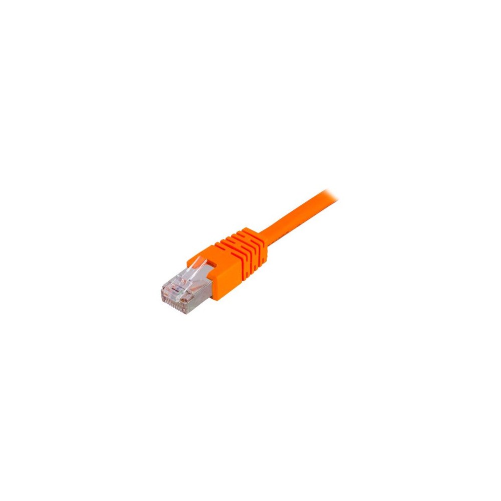 Deltaco DELTACO STP-603-OR - patch-kabel - 30 cm - orange
