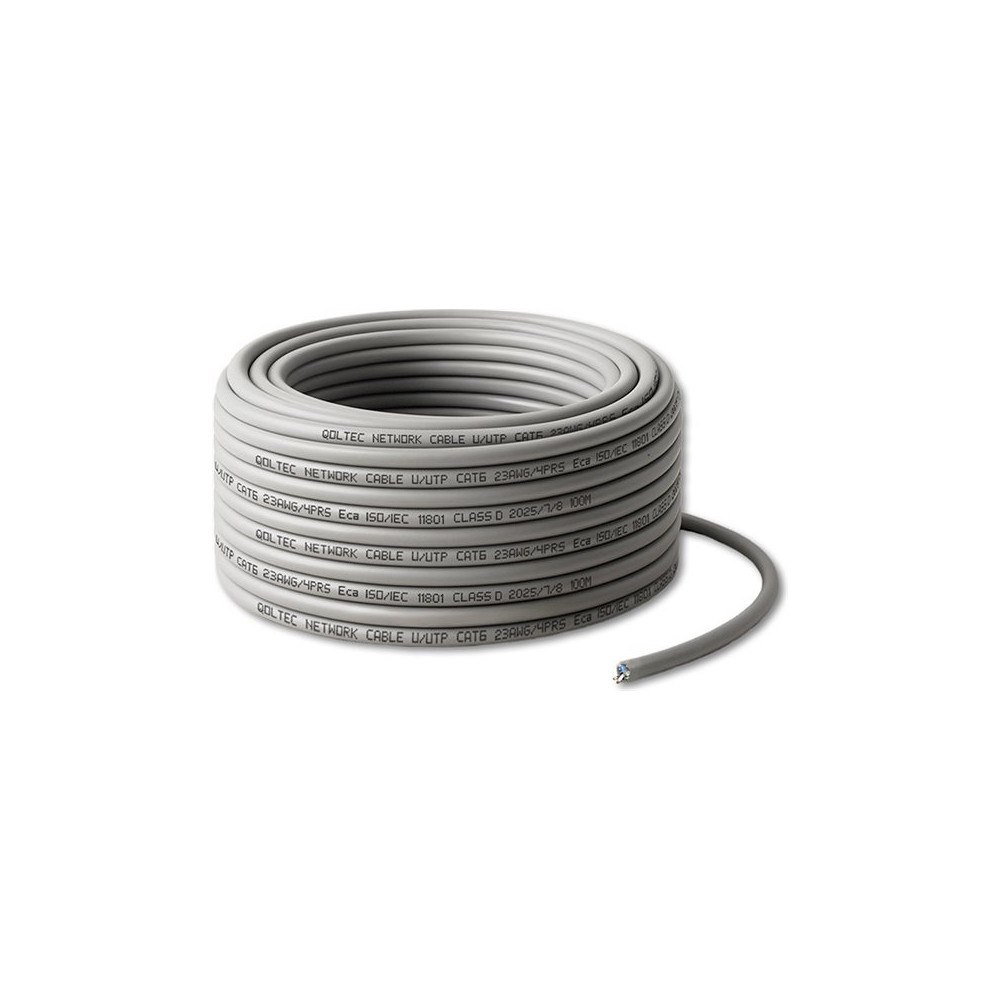 Qoltec Qoltec patch-kabel - 25 m - grå