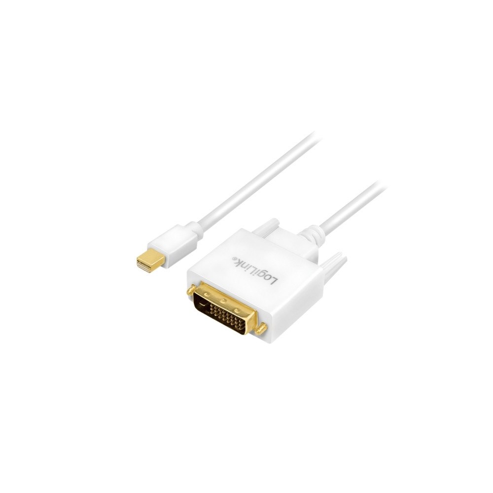 LogiLink LogiLink - videoadapterkabel - Mini DisplayPort till DVI-D - 1.8 m