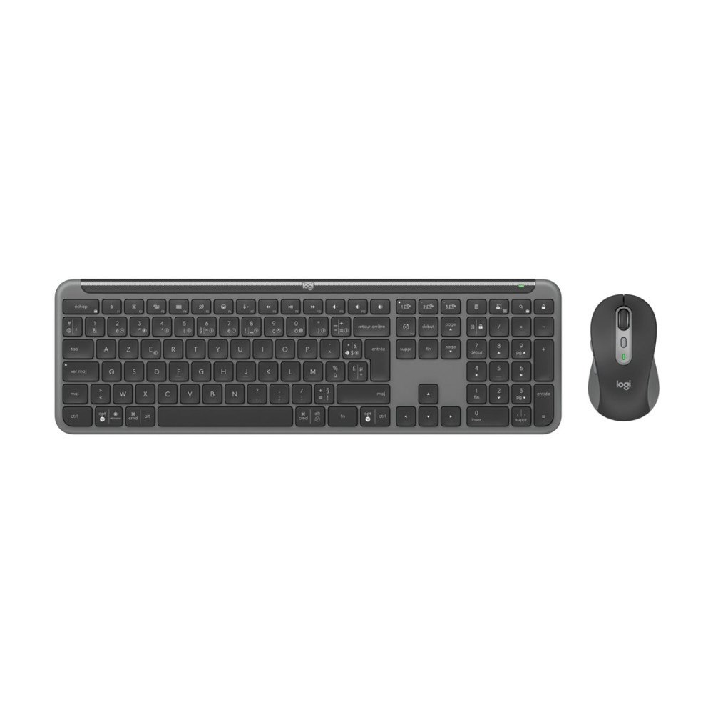 Logitech Logitech Signature Slim Combo MK950 for Business - sats med tangentbord och mus - 100% full size - QWERTZ - schweizisk -...