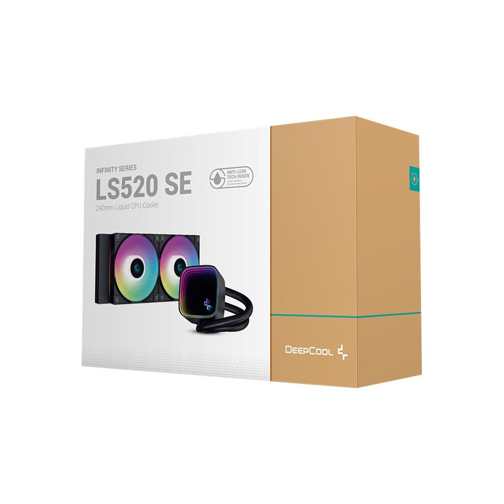 DeepCool Deepcool Infinity Series LS520 SE - kylsystem med vätska till processorn