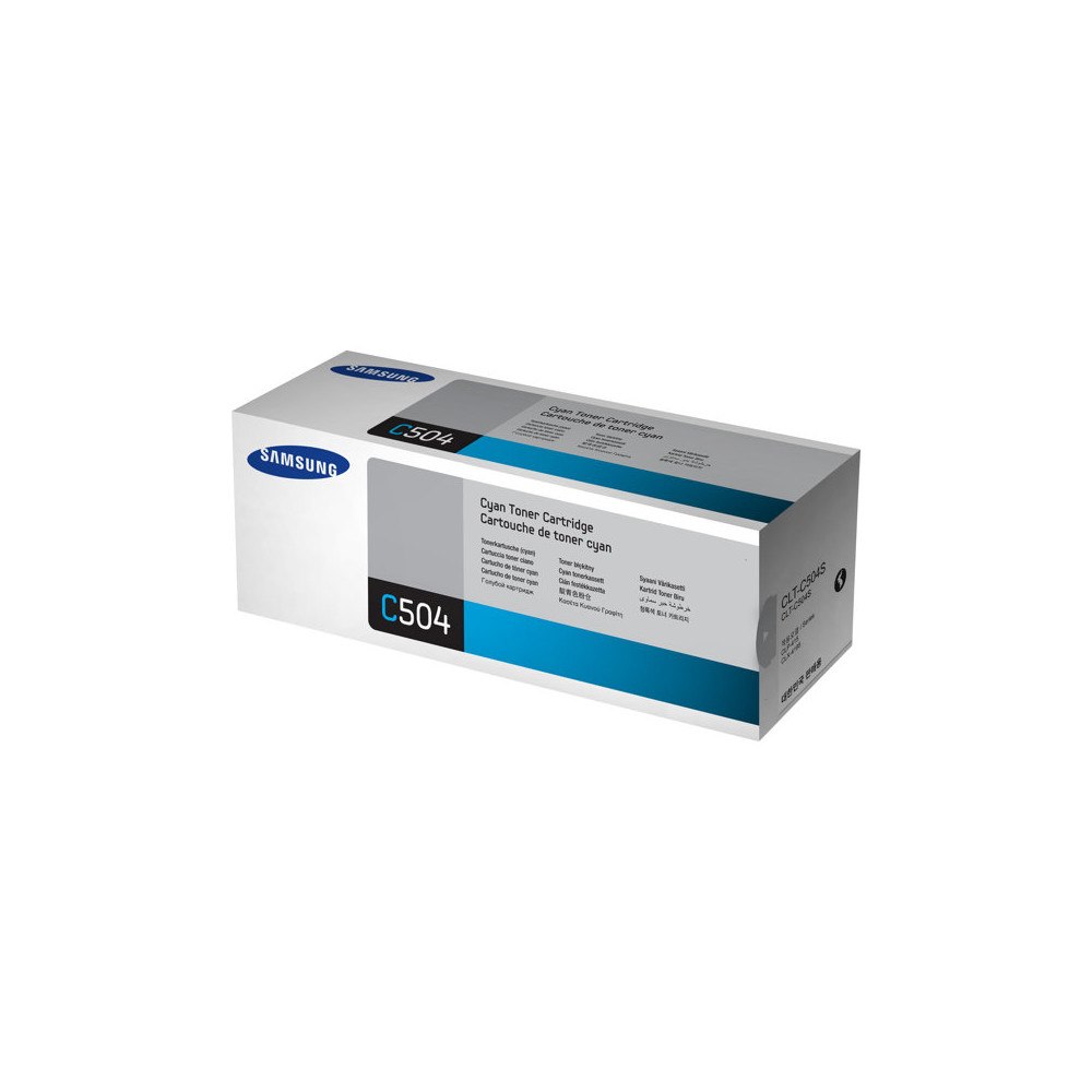 SAMSUNG Samsung CLT-C504S - cyan - original - tonerkassett