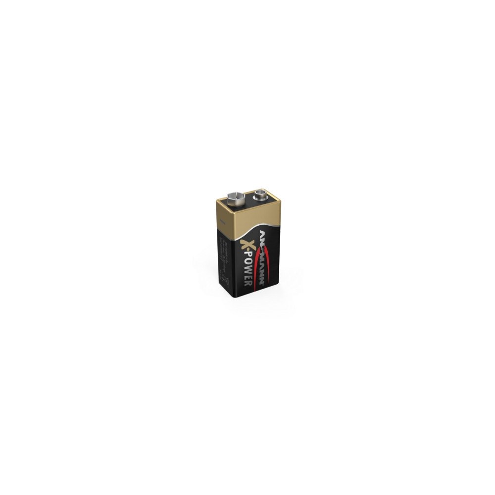 ANSMANN-ENERGY Ansmann Batterie Block E / 6LR61 1er X-Pow. Spannung von 9 V