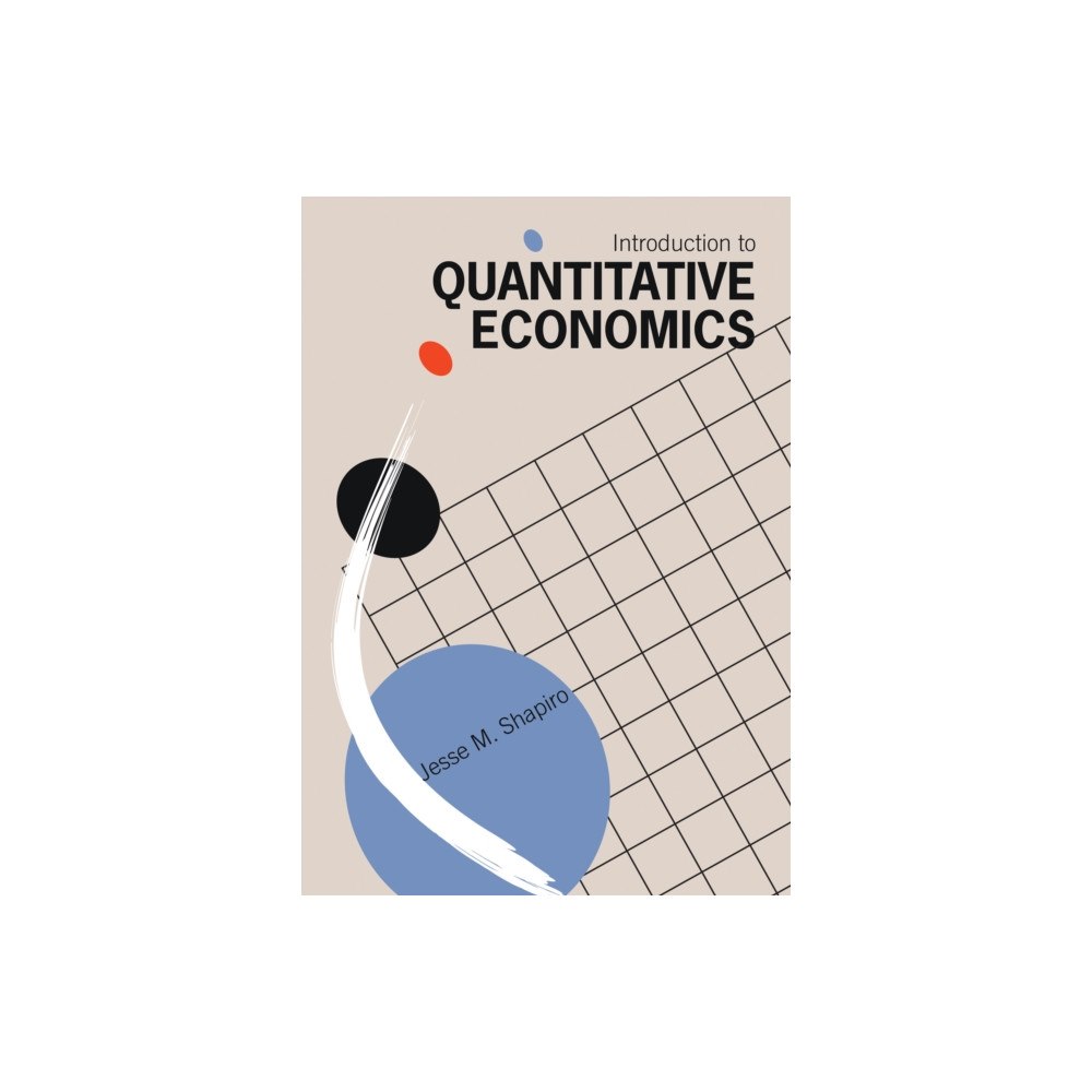 Mit press ltd Introduction to Quantitative Economics (häftad, eng)