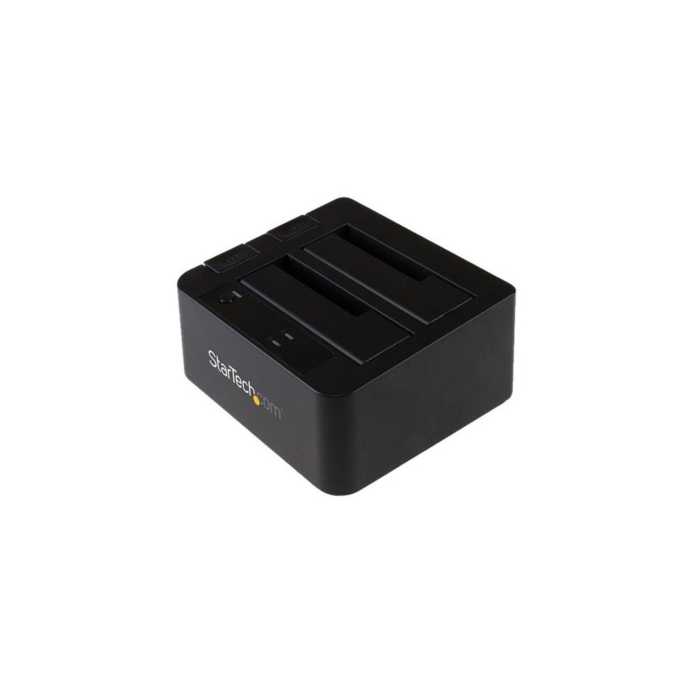 StarTech.com StarTech.com Dual-Bay USB 3.1 to SATA Hard Drive Docking Station, USB 3.1 (10 Gbps) Hard Drive Dock, External 2.53.5 SAT...