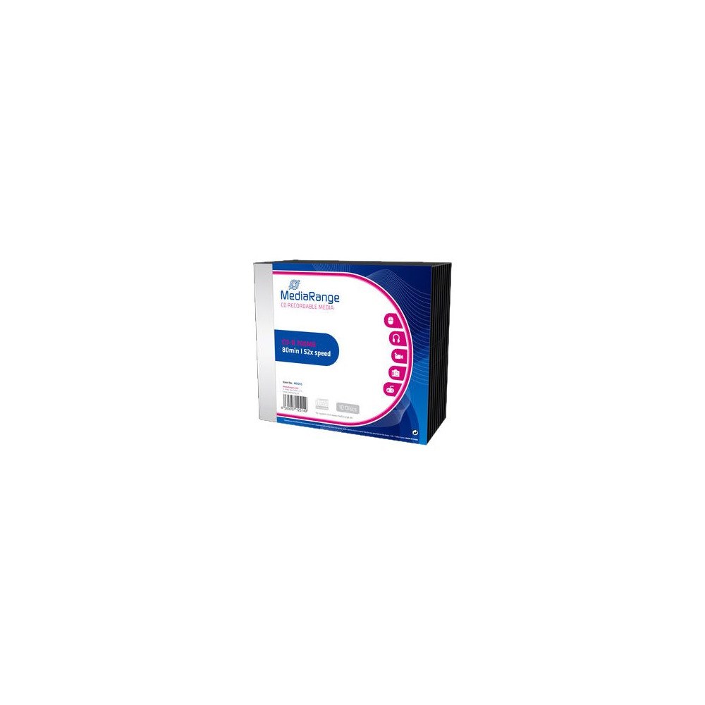 MediaRange MediaRange - CD-R x 10 - 700 MB - lagringsmedier