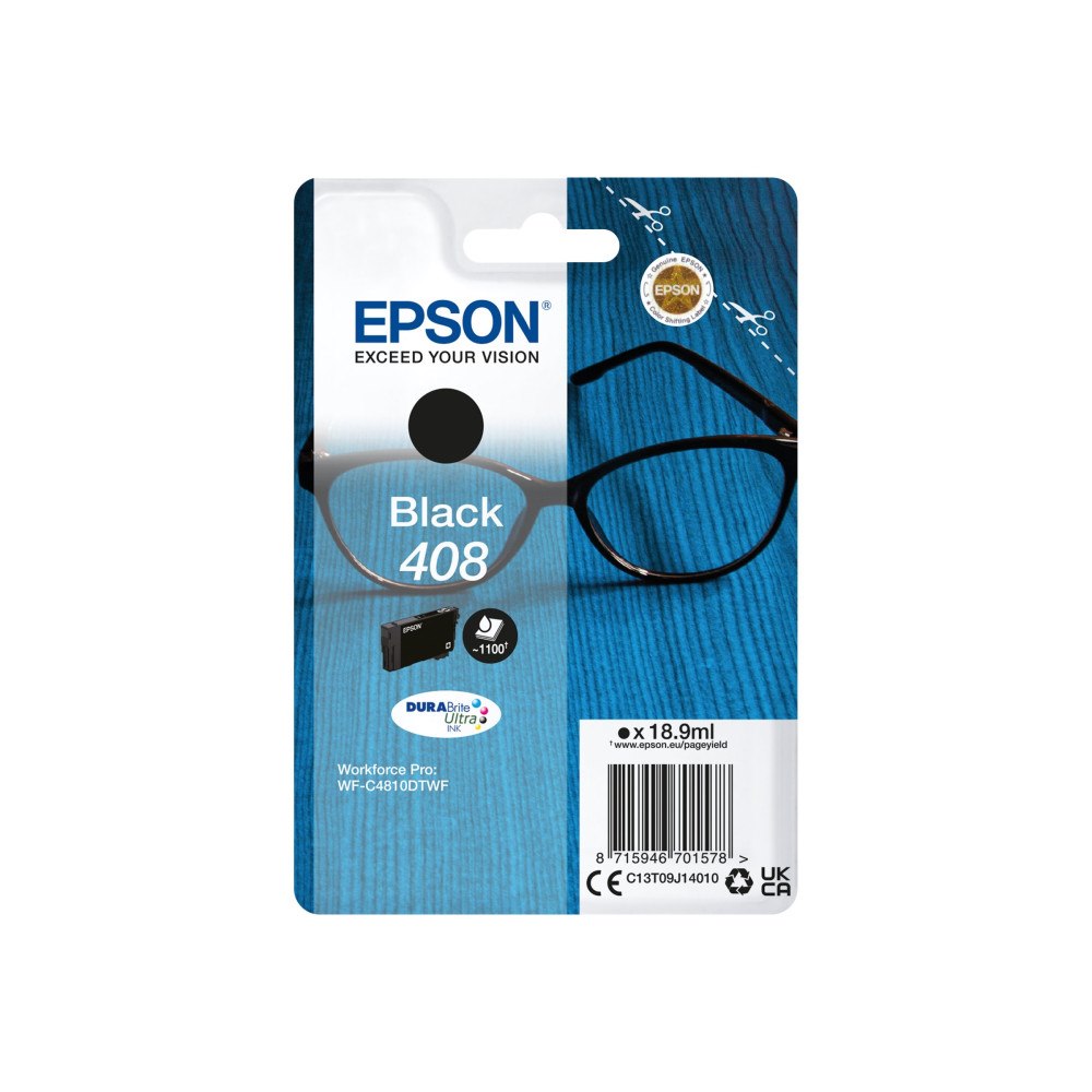 EPSON Epson 408 - svart - original - bläckpatron