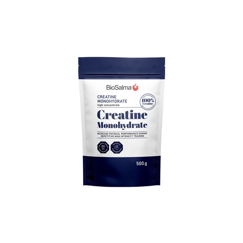 BioSalma Creatin Monohydrate 100 Daily Doses 500g