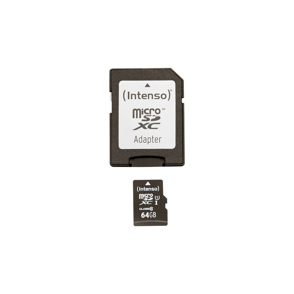 Intenso Intenso Premium - flash-minneskort - 64 GB - mikroSDXC UHS-I