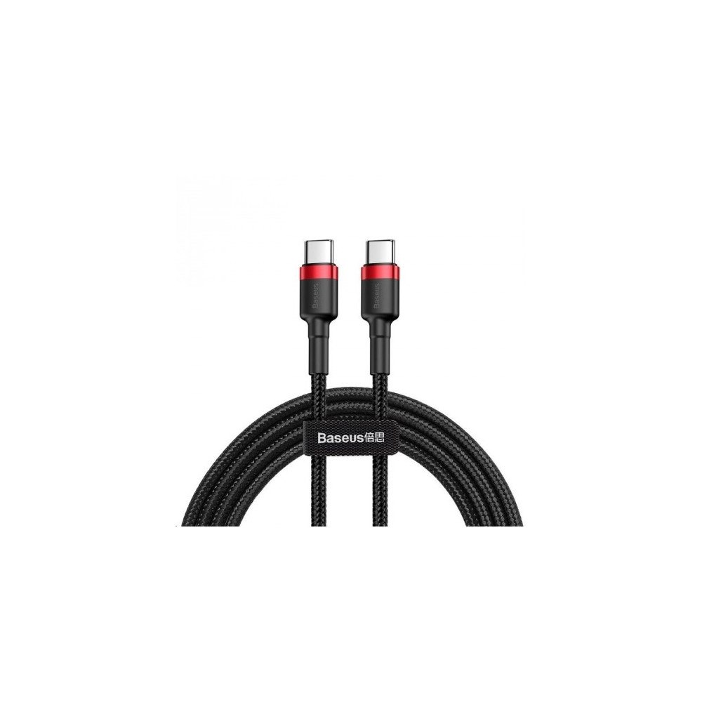 Baseus USB-C till USB-C PD Baseus Cafule PD 2.0 QC 3.0 60W 2m kabel...