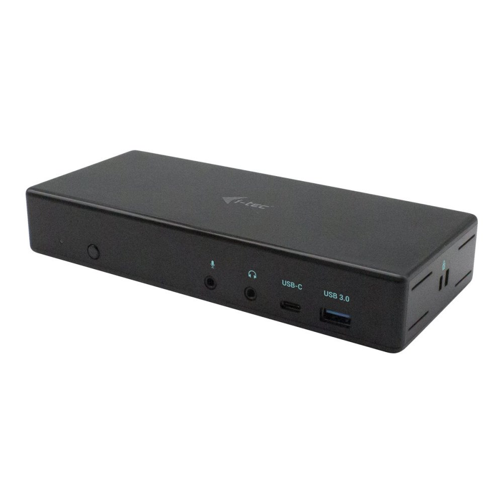 i-tec i-Tec USB-C Quattro Display Docking Station with Power Delivery - dockningsstation - USB-C / Thunderbolt 3 - 2 x HDMI, 2...