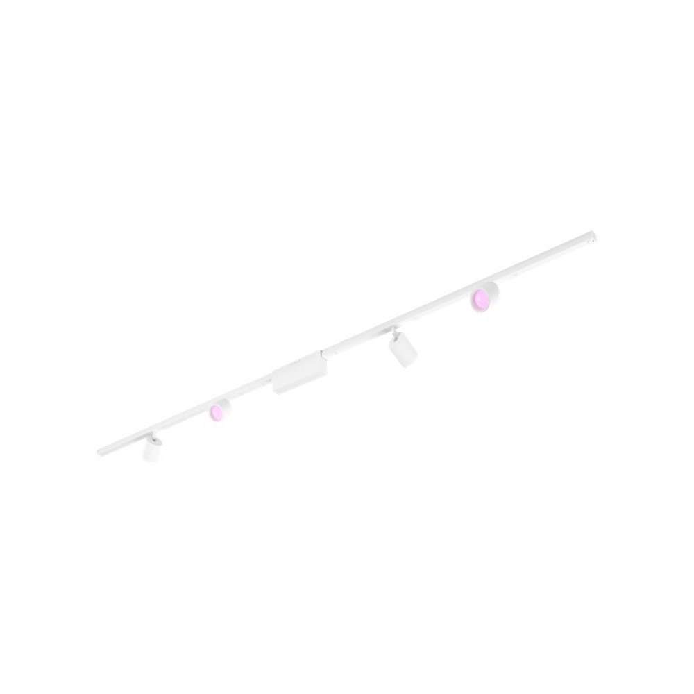Philips Philips Hue White and Color Ambiance Perifo - spotlightkit med skena - LED x 4 - totalt: 21.2 W - vit nyans och stämning...