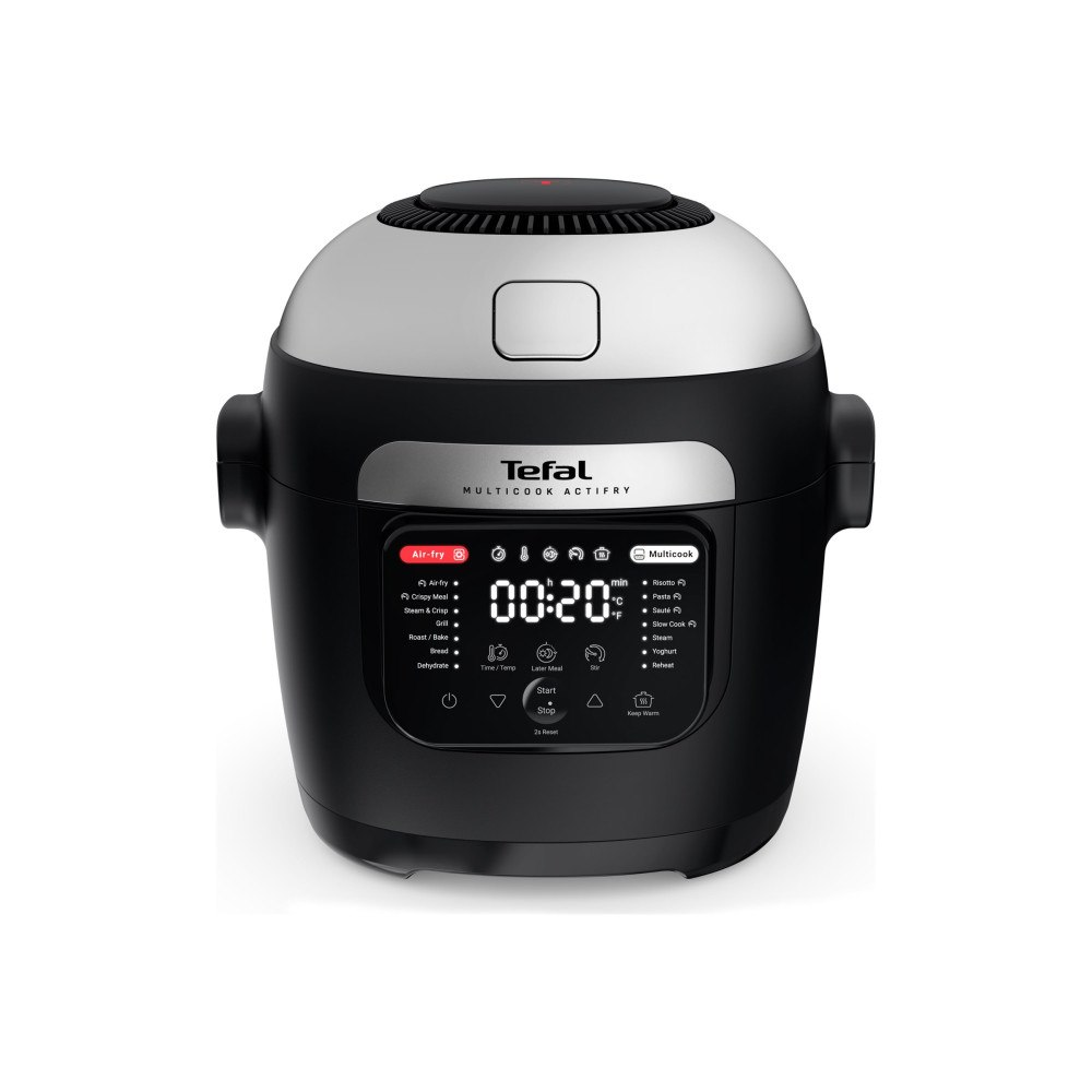 Tefal Tefal ActiFry MY741CF0 Multicook - varmluftsfritös/multikokare - svart/silver