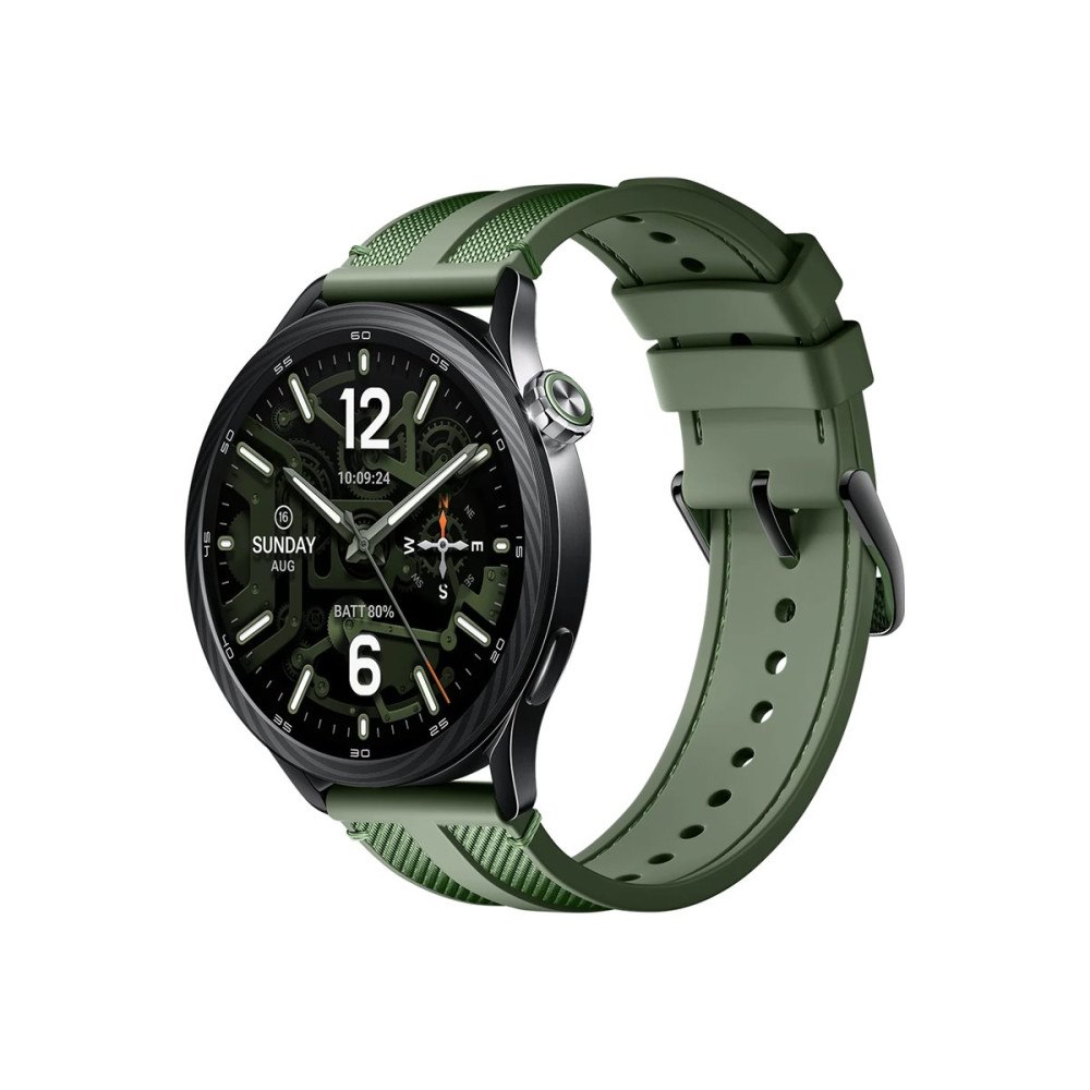 Xiaomi Xiaomi Watch S5 - 316L rostfritt stål - smart klocka - djungelgrön