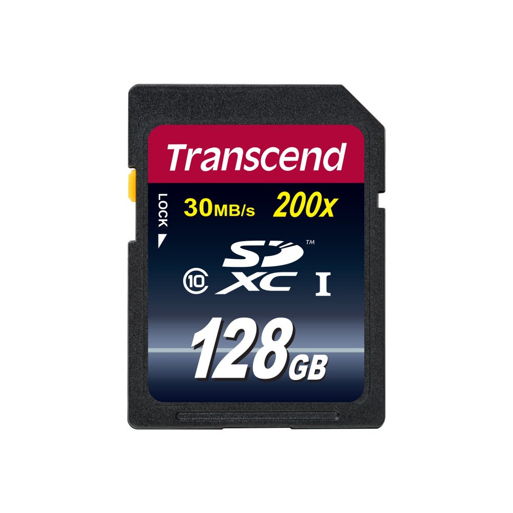 Transcend Information Transcend Premium - flash-minneskort - 128 GB - SDXC