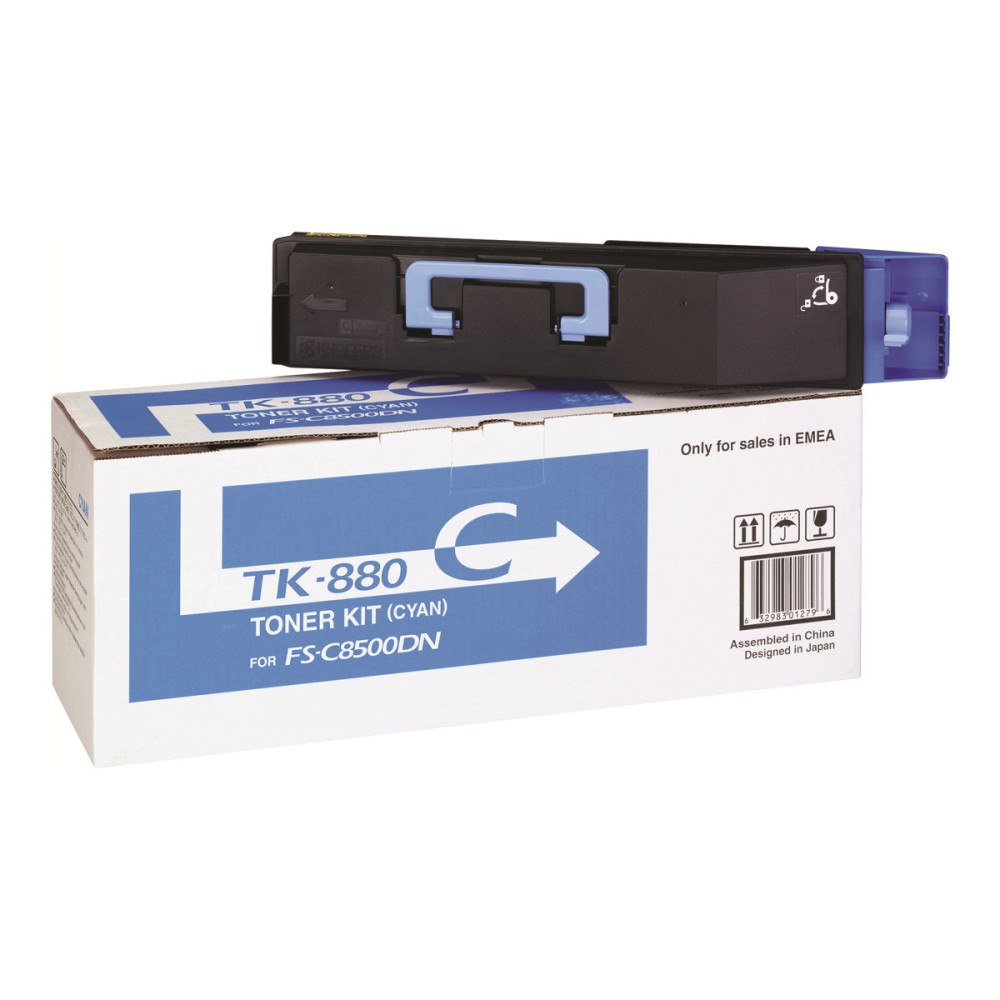 KYOCERA Kyocera TK 880C - cyan - original - tonerkassett