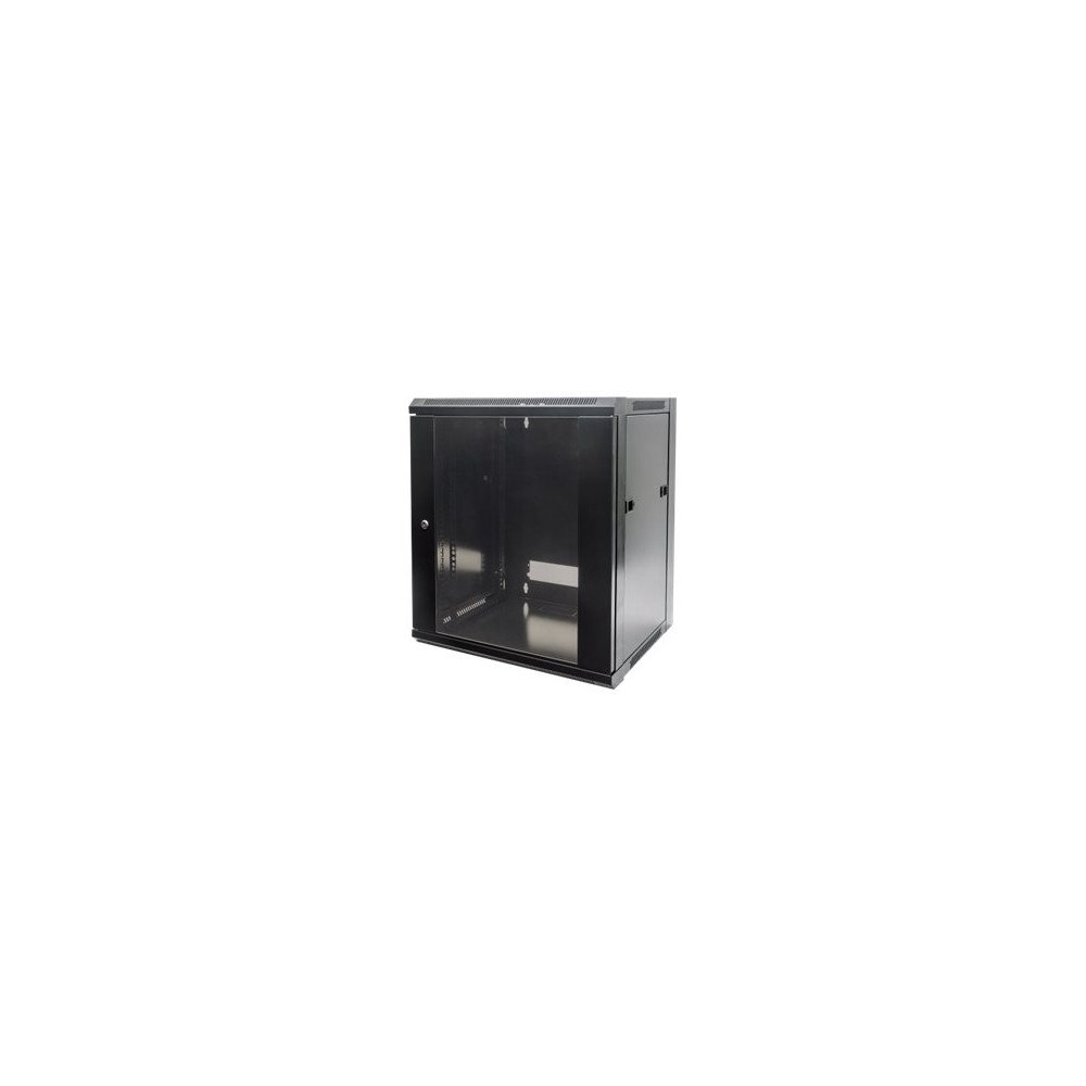 intellinet Intellinet Network Cabinet, Wall Mount (Standard), 6U, Usable Depth 260mm/Width 510mm, Black, Flatpack, Max 60kg, Metal...