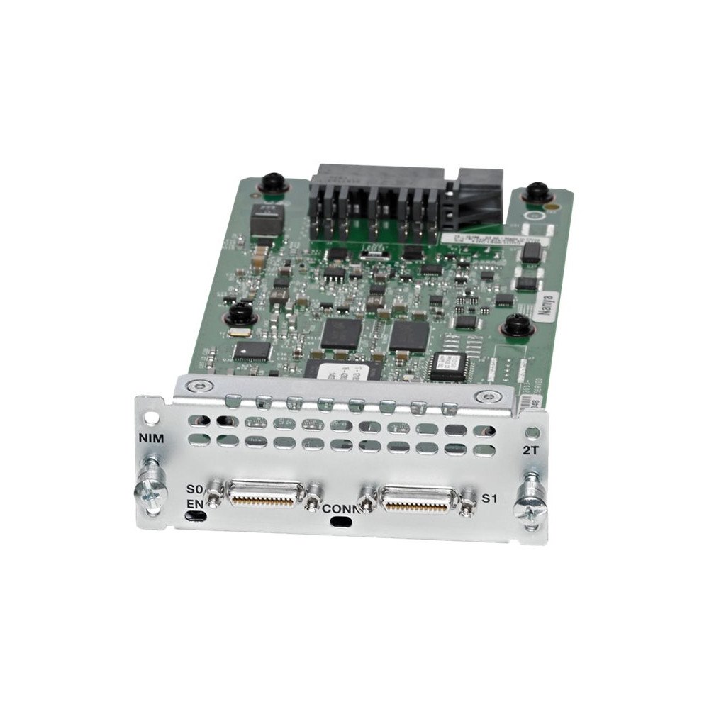 Cisco Systems Cisco WAN Network Interface Module - seriell adapter - RS-232/449/530/V.35/X.21 x 2
