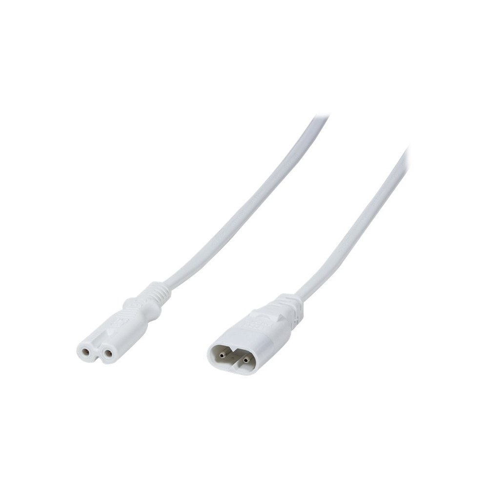 2direct LogiLink - förlängningskabel för ström - IEC 60320 C8 till power IEC 60320 C7 - 2 m