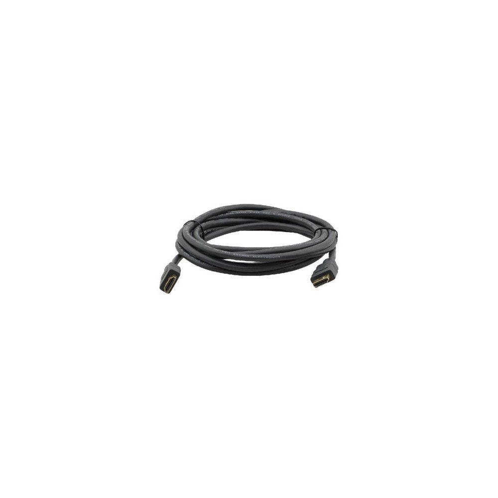 Kramer Electronics Kramer C-MHM/MHM-2 - HDMI-kabel med Ethernet - 0.6 m
