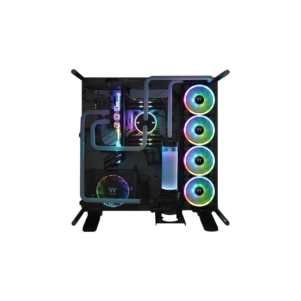 Thermaltake Technology Thermaltake Riing Trio 12 LED RGB Radiator Fan TT Premium Edition - lådfläkt