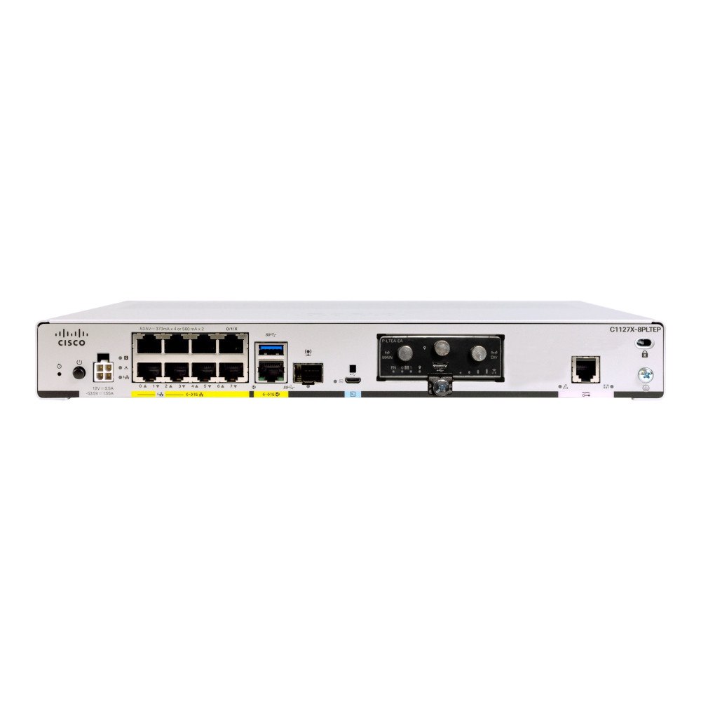 Cisco Systems Cisco Integrated Services Router 1127 - router - DSL-modem - skrivbordsmodell