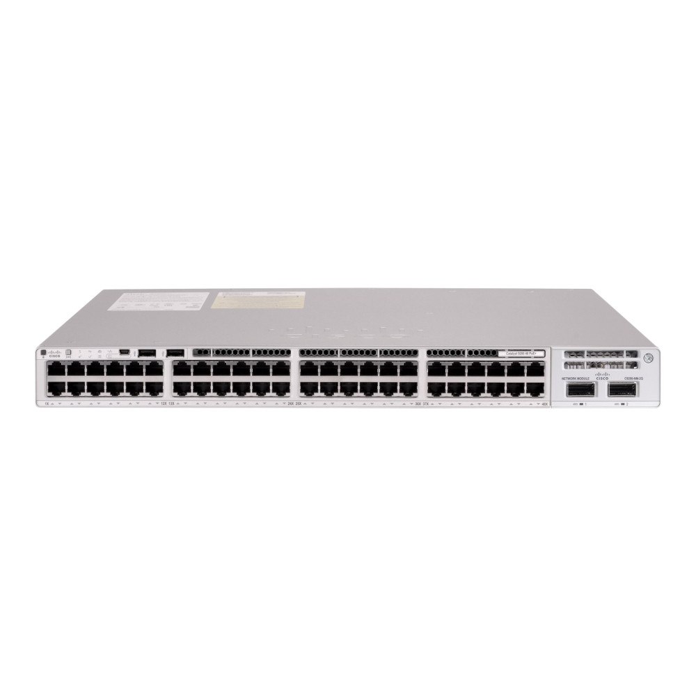Cisco Systems Cisco Catalyst 9200L - Network Essentials - switch - 48 portar - Administrerad - rackmonterbar
