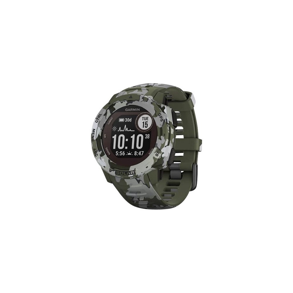 Garmin Garmin Instinct Solar Camo Edition - lichen camo - sportklocka med band - lichen camo