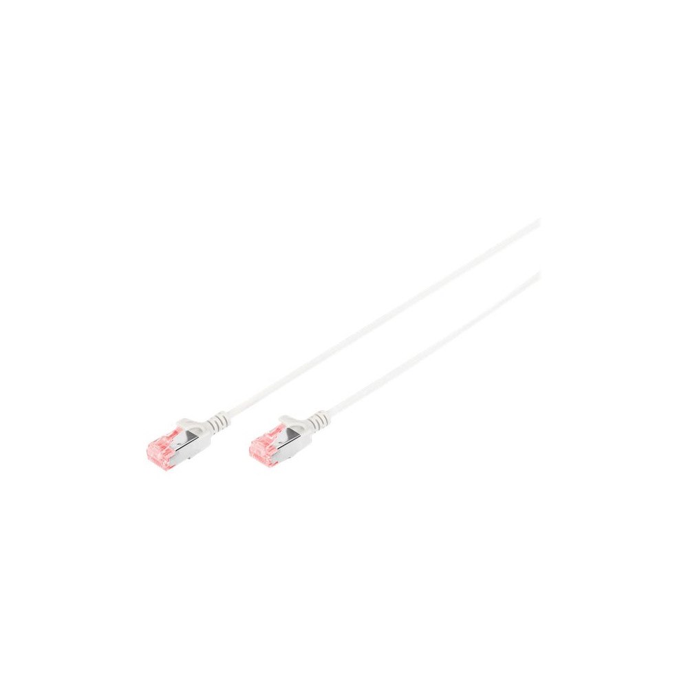 Digitus DIGITUS Slim - patch-kabel - 2 m - grå