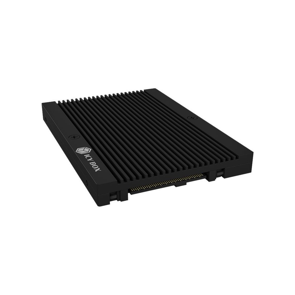 RaidSonic Technology ICY BOX IB-M2U04 - gränssnittsadapter - M.2 NVMe Card / PCIe 4.0 (NVMe) - U.2