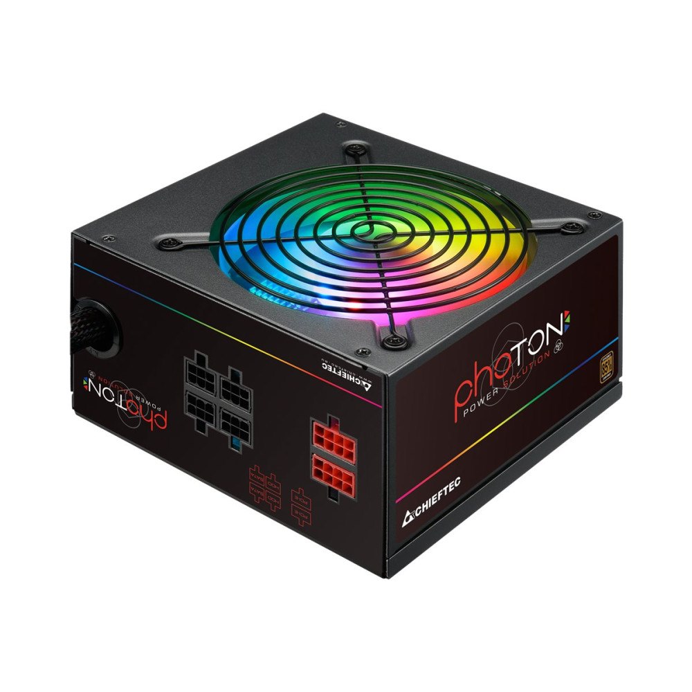 Chieftec Industrial Chieftec Photon Series CTG-650C-RGB - nätaggregat - 650 watt